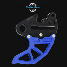 Load image into Gallery viewer, KTM ANODISED BLUE REAR DISC BRAKE GUARD ALL MODELS 125CC + 2004-2022

