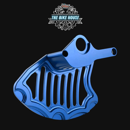 Anodised Blue Front Brake Disc Guard