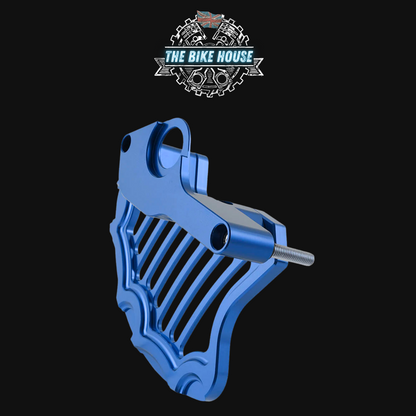 Anodised Blue Front Brake Disc Guard