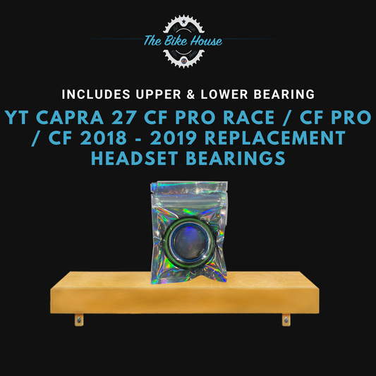 YT CAPRA 27 CF PRO RACE / CF PRO / CF 2018 - 2019 REPLACEMENT HEADSET BEARINGS ZS44 ZS56 ACROS AZX-203 TAPERED