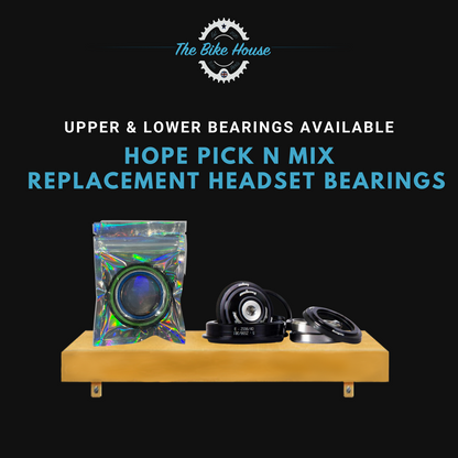 Replacement headset bearings for Hope Pick n MIx headsets 1 1.5” 1 1/8”