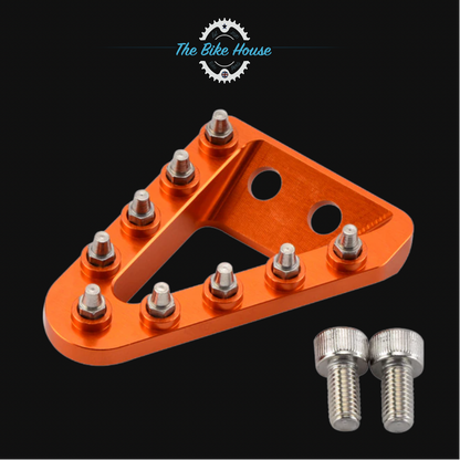 KTM ANODISED ORANGE REAR BRAKE PEDAL TIP