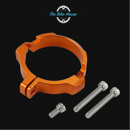 KTM ANODISED ORANGE EXHAUST FLANGE GUARD