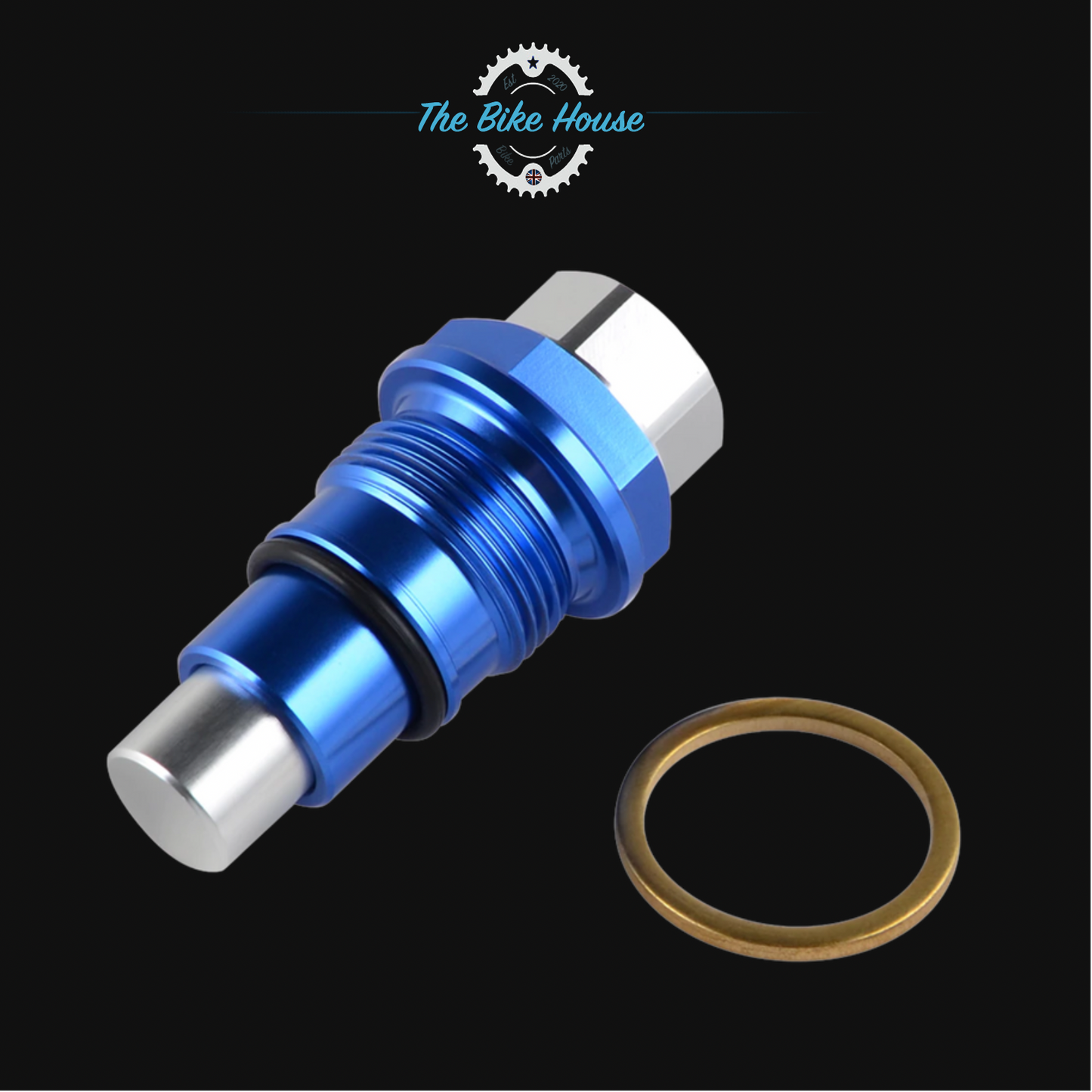 HUSQVARNA ANODISED BLUE CAM CHAIN TENSIONER