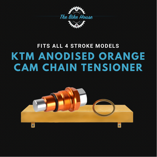 KTM ANODISED ORANGE CAM CHAIN TENSIONER