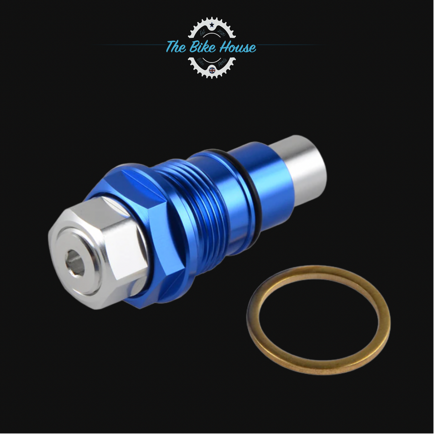 HUSQVARNA ANODISED BLUE CAM CHAIN TENSIONER