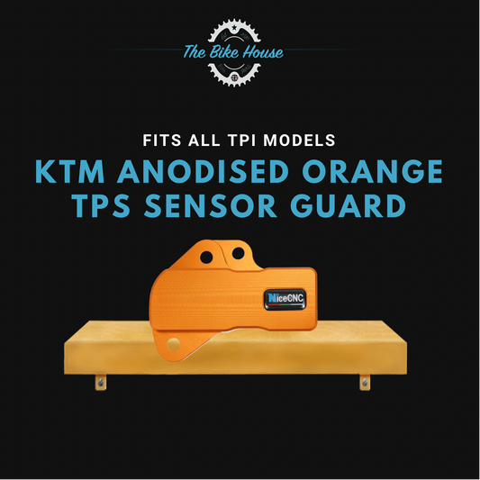 KTM ANODISED ORANGE TPS SENSOR GUARD