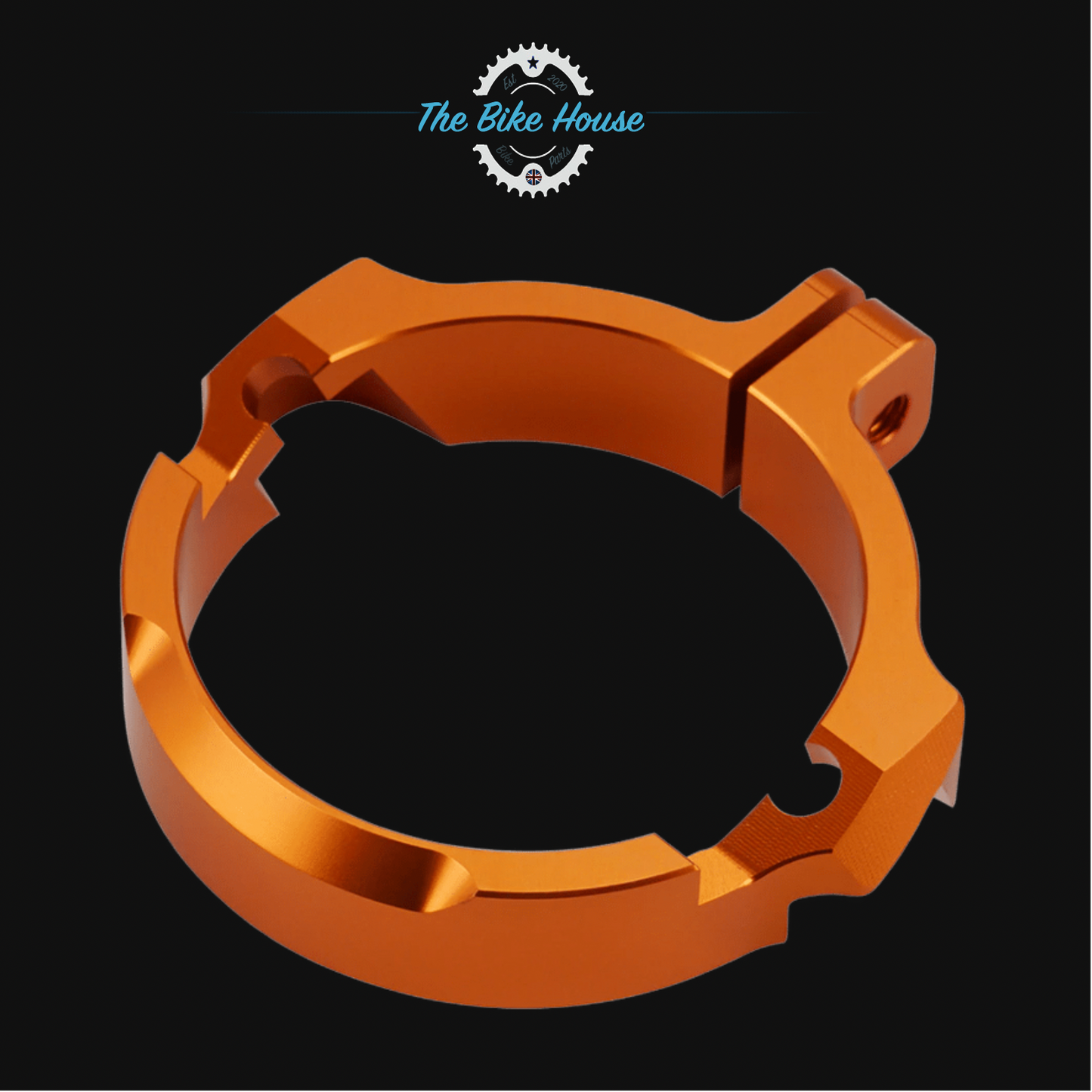 KTM ANODISED ORANGE EXHAUST FLANGE GUARD