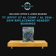 Load image into Gallery viewer, YT JEFFSY 27 AL COMP / AL 2016 - 2019 REPLACEMENT HEADSET BEARINGS ZS44 ZS56 ACROS AZX-203 TAPERED
