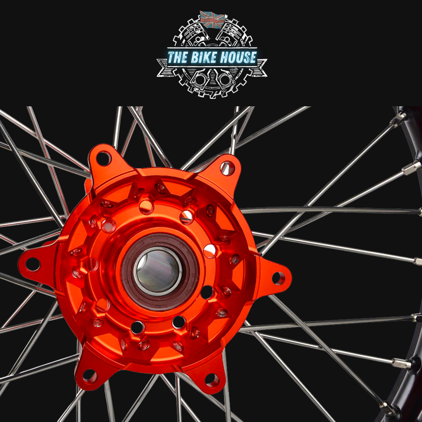 KTM DOT Approved  21'' & 18'' Wheel Set with bearings