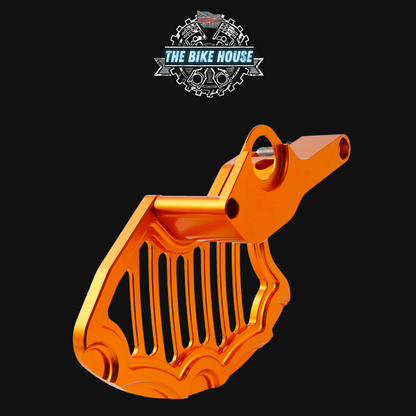 Anodised Orange Front Brake Disc Guard