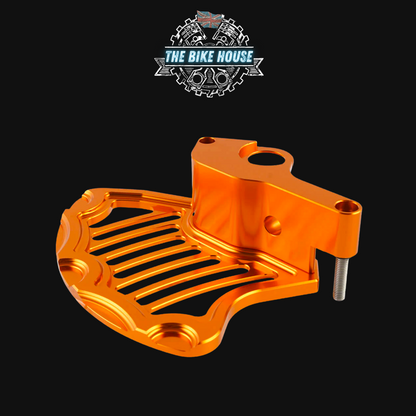 Anodised Orange Front Brake Disc Guard