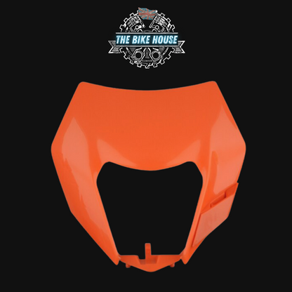 KTM ORANGE HEADLIGHT MASK AND RUBBER BANDS 2014 - 2016