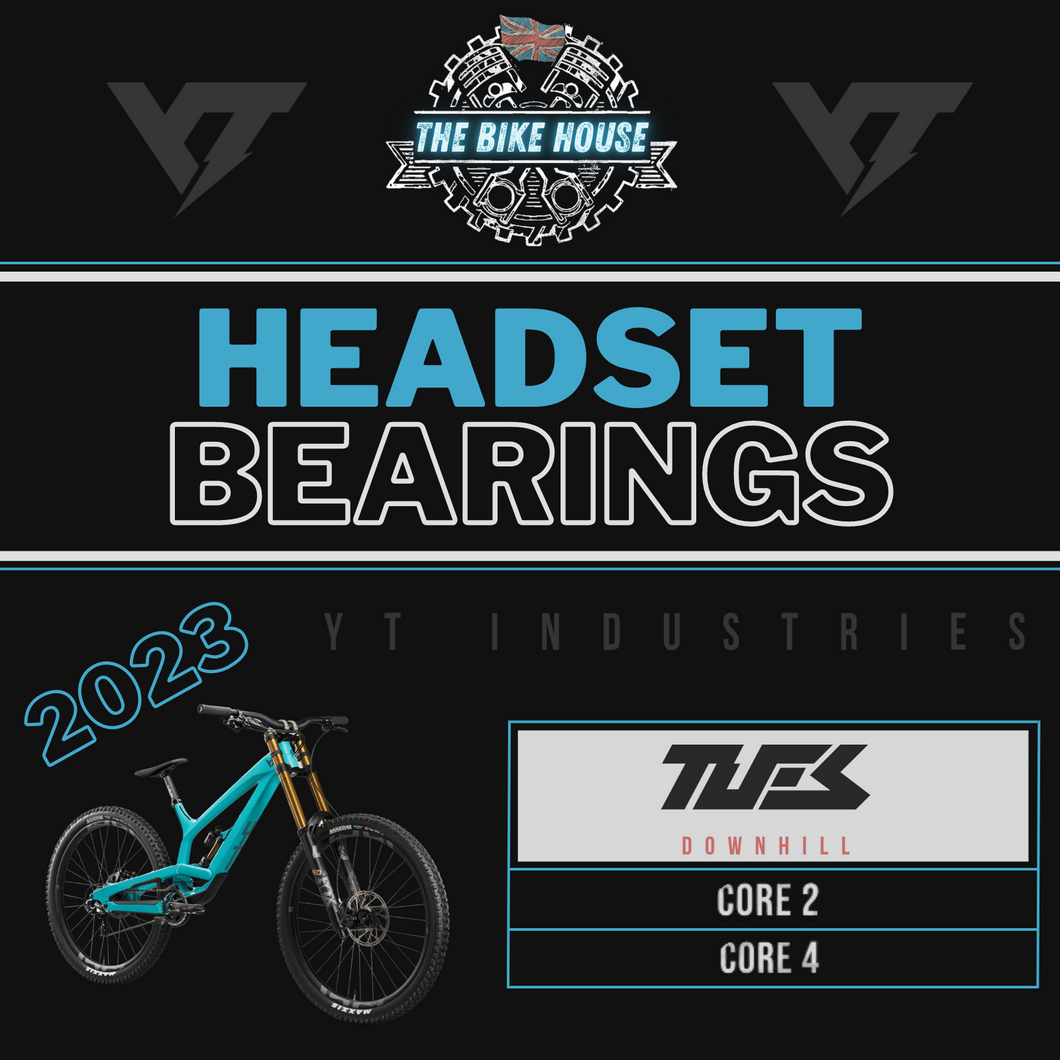 2023 YT TUES REPLACEMENT TAPERED HEADSET BEARINGS [ CORE 2 | CORE 4 ]